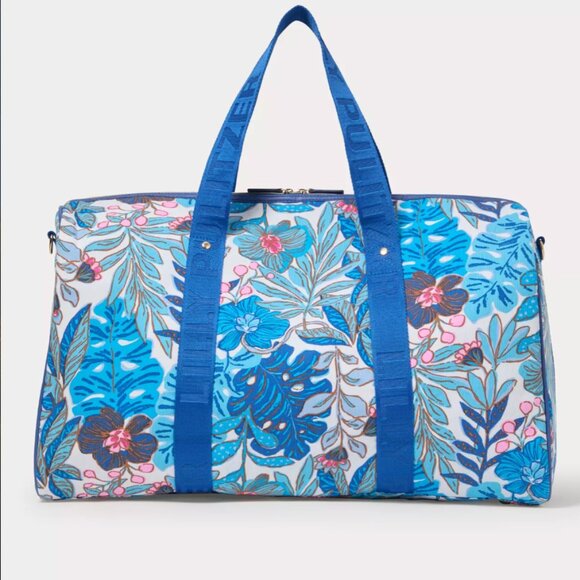 Lilly Pulitzer Originals Duffle - Best Fronds Forever - Picture 3 of 16